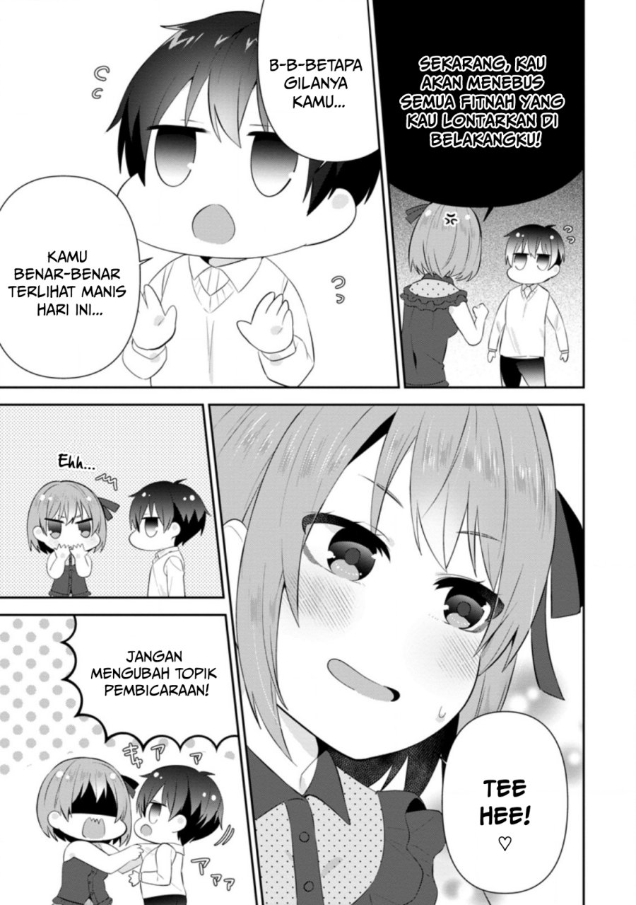 The Cute Girl Sitting Next to Me Is Trying to Make Me Fall in Love With Her as a Way to Ridicule Me Chapter 18 Bahasa Indonesia